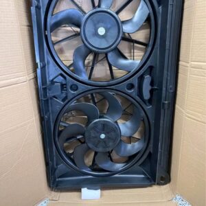 Dual electric fan assembly for 99-06 Chevy and Gm trucks and suvs.