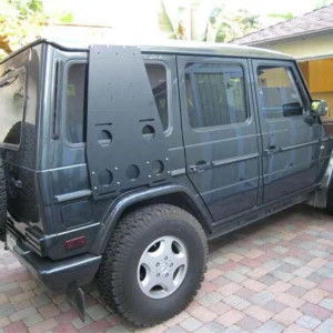 Side Utility Rack for Mercedes GWagen - Side Mounting Option for your external fuel and gear