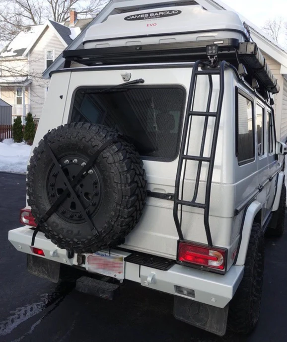 W463 G-WagOn All-Steel Rear Off-Road Bumper - Image 3