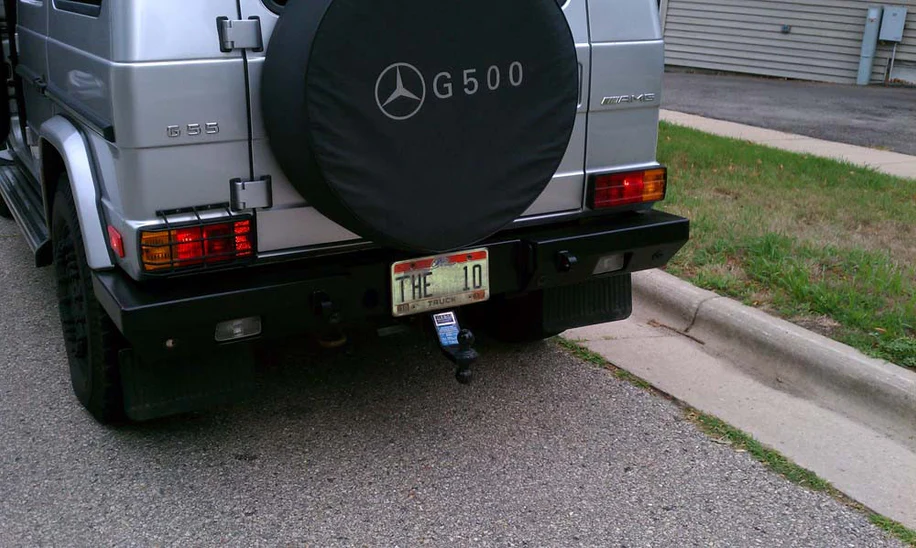 W463 G-WagOn All-Steel Rear Off-Road Bumper - Image 10