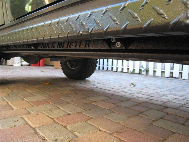 Aluminum Running Boards - Rock Slider Compatible - for LWB W463 G-Wagen - Image 2