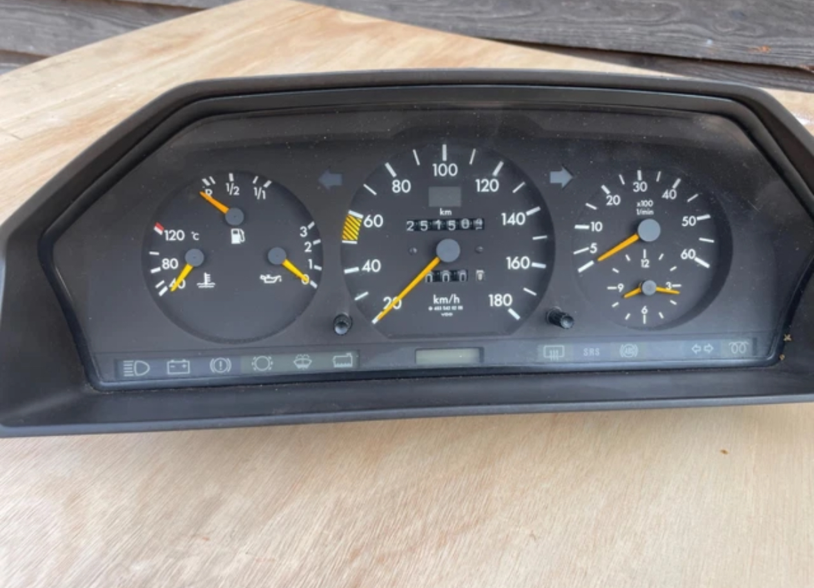 W463 Diesel LKMS speedo instruments
