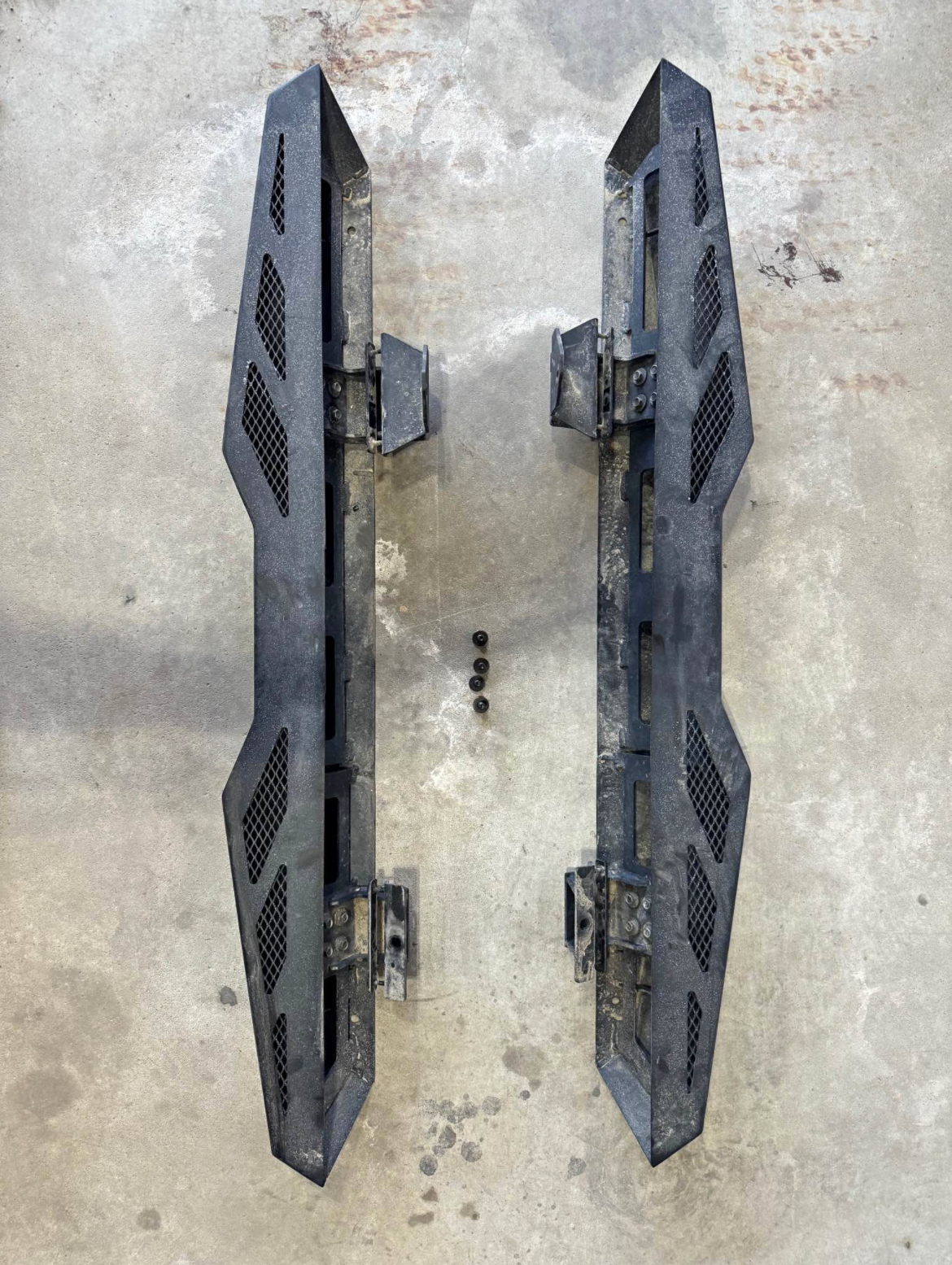 side steps/rock sliders for bronco/wrangler