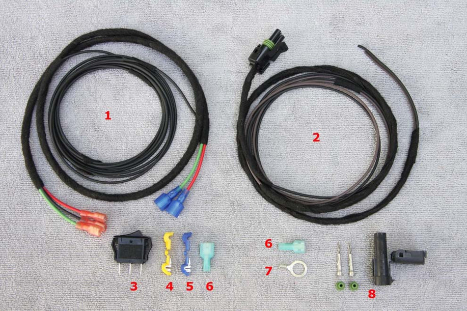 Rear Back-Up / Camping Light Ladder Harness Kit