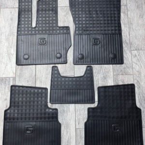 Genuine OEM Rubber Floor Mats — 5-Piece Set for Mercedes G-Wagon (W463A/W464/W465, 2019–2026)