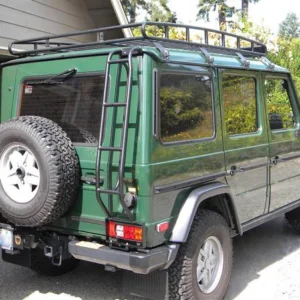 Mercedes-Benz G-Wagon Rear Access Ladder – OEM-Inspired, Heavy-Duty Bolt-On Design