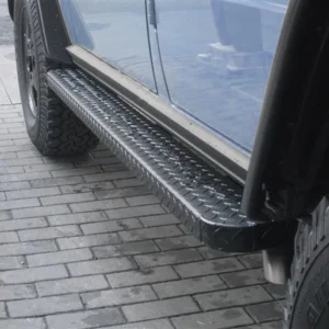 Aluminum Running Boards - for LWB W463 G-Wagen