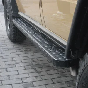 Aluminum Running Boards - Rock Slider Compatible - for LWB W463 G-Wagen