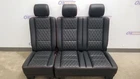 MERCEDES BENZ G63 AMG W463 COMPLETE REAR SEAT ASSEMBLY BLACK LEATHER - Image 6