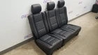 MERCEDES BENZ G63 AMG W463 COMPLETE REAR SEAT ASSEMBLY BLACK LEATHER - Image 8