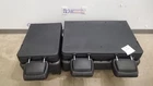 MERCEDES BENZ G63 AMG W463 COMPLETE REAR SEAT ASSEMBLY BLACK LEATHER - Image 3