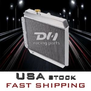 1949-1954 Chevy Car Bel Air Styleline Fleetline 6CYL 4Row Aluminum Radiator 4954