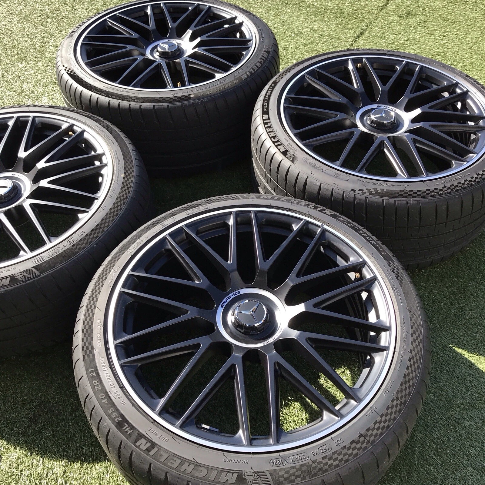 21 MERCEDES S63 AMG 2025 2234012300 RIMS WHEELS STOCK FACTORY S580 680 - Image 9
