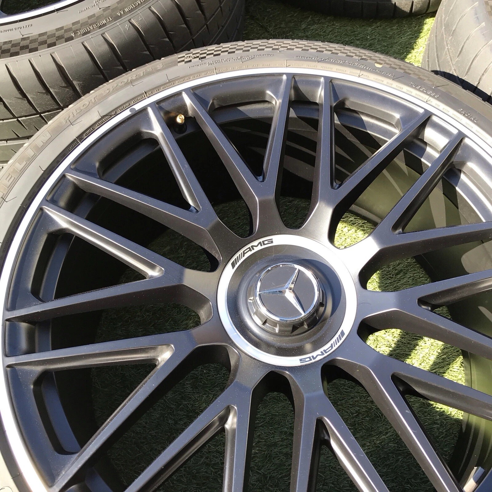 21 MERCEDES S63 AMG 2025 2234012300 RIMS WHEELS STOCK FACTORY S580 680 - Image 11