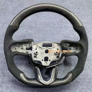 Carbon fiber Alcantara Steering Wheel for Cadillac 2020-2025 CT4 CT5 with heated