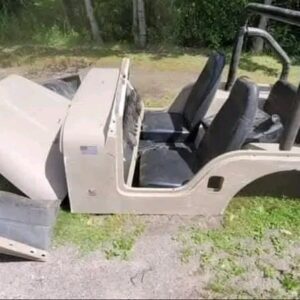 Jeep CJ5 fiberglass body tub