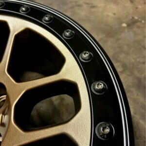 Mopar  Jeep Wrangler 17" Xtreme
SRT 392 Bronze Black Beadlock Wheels Rims