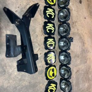 KC hilites pro bar 50" 8 light and jeep jk bracket