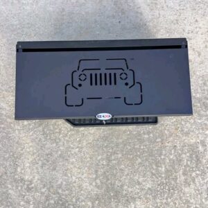 2007-2026 Jeep Wrangler Jk and JL Models EZ4X4 Double Level Deluxe Tailgate Table.