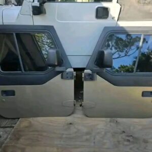 2005 Jeep Wrangler TJ Khaki/Gold Half Doors